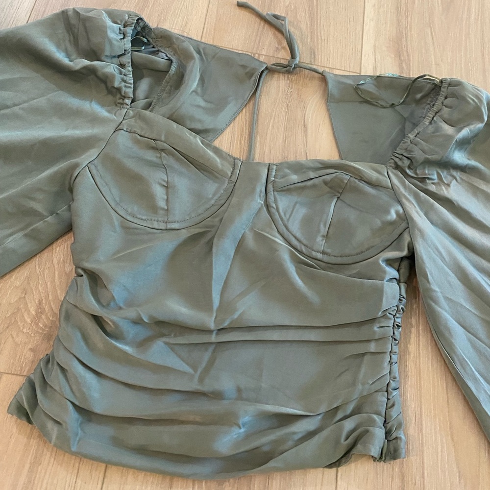 FINAL PRICE / ASTR THE LABEL corset style top - Picture 2 of 3